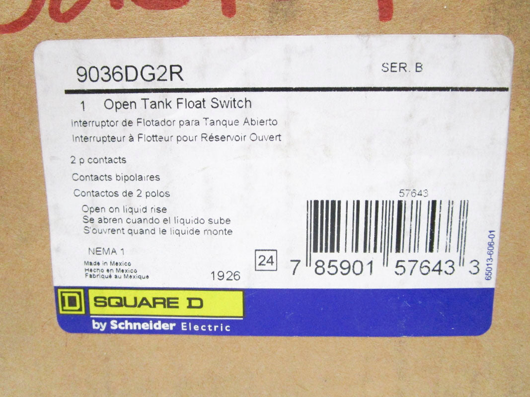 SQUARE D 9036DG2R SER. B NSFS