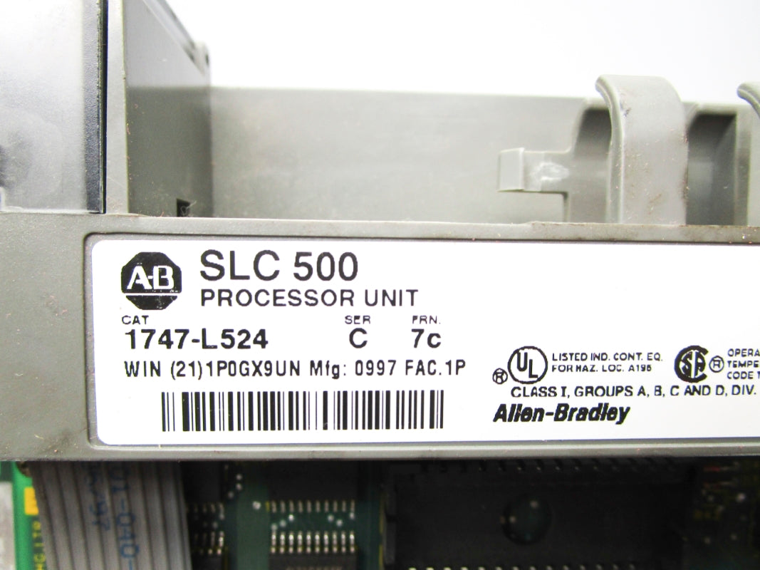 ALLEN BRADLEY 1747-L524 SER. C F/W 7C (NO DOOR) UNMP