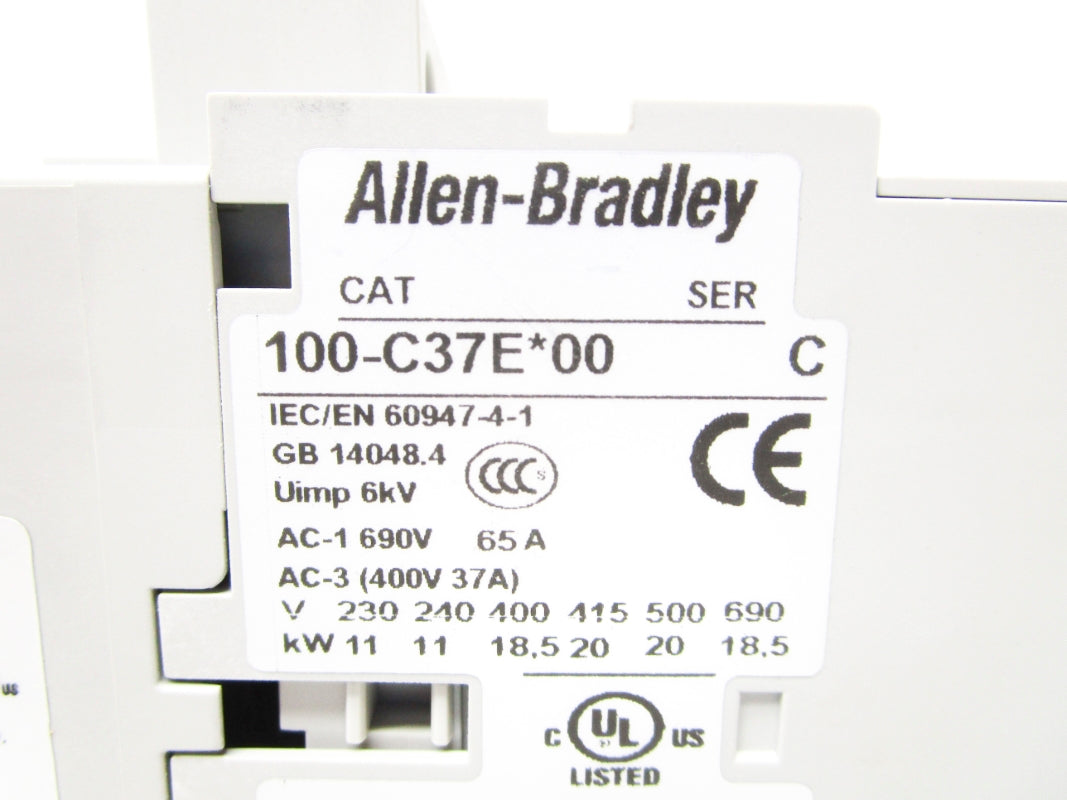 ALLEN BRADLEY 100S-C37EJ22C SER. C 24VDC (BR/WH) NSMP