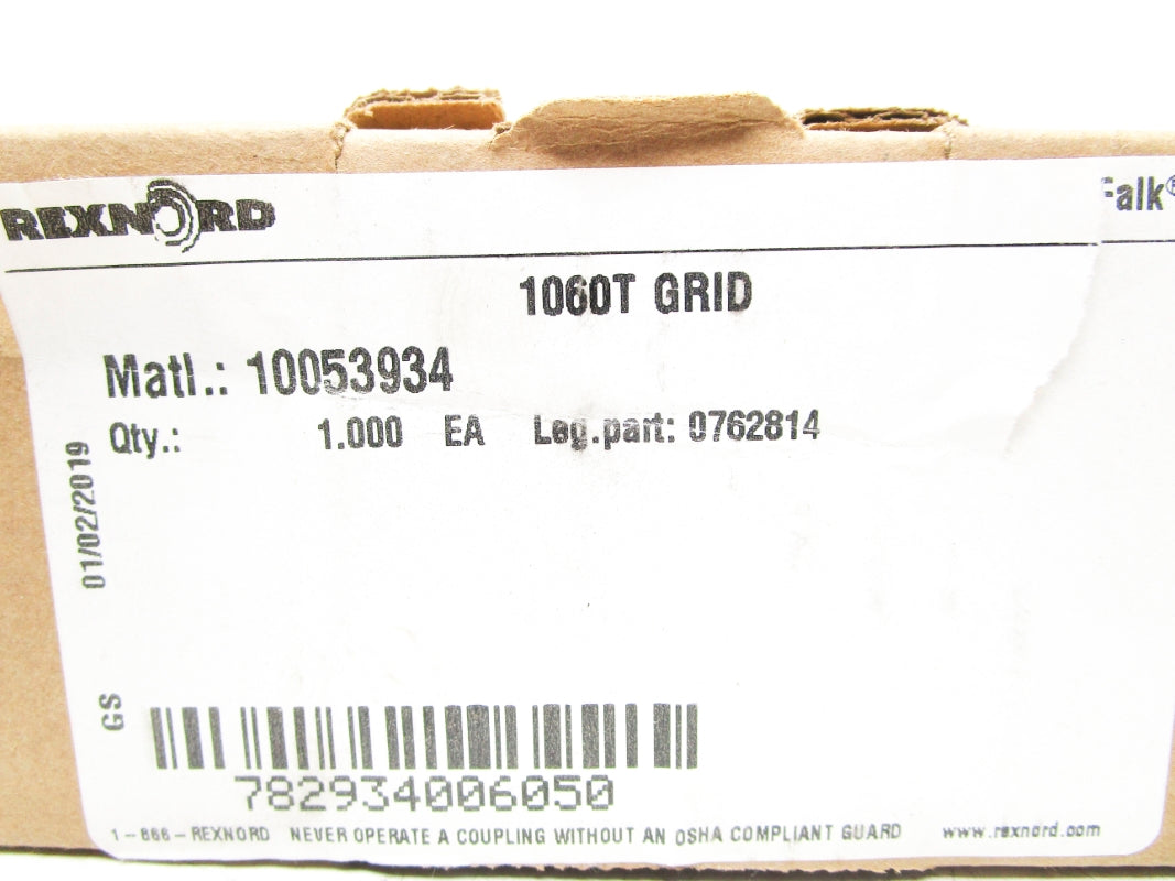 REXNORD 10053934 0762814 1060T NSMP