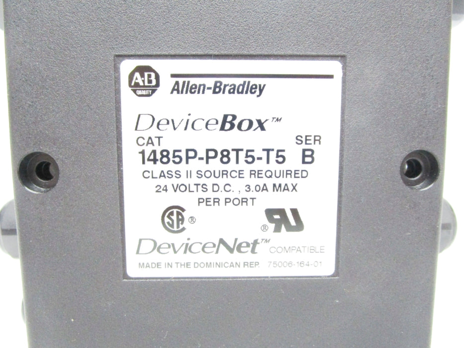 ALLEN BRADLEY 1485P-P8T5-T5 SER. B 24VDC 3.0A NSMP
