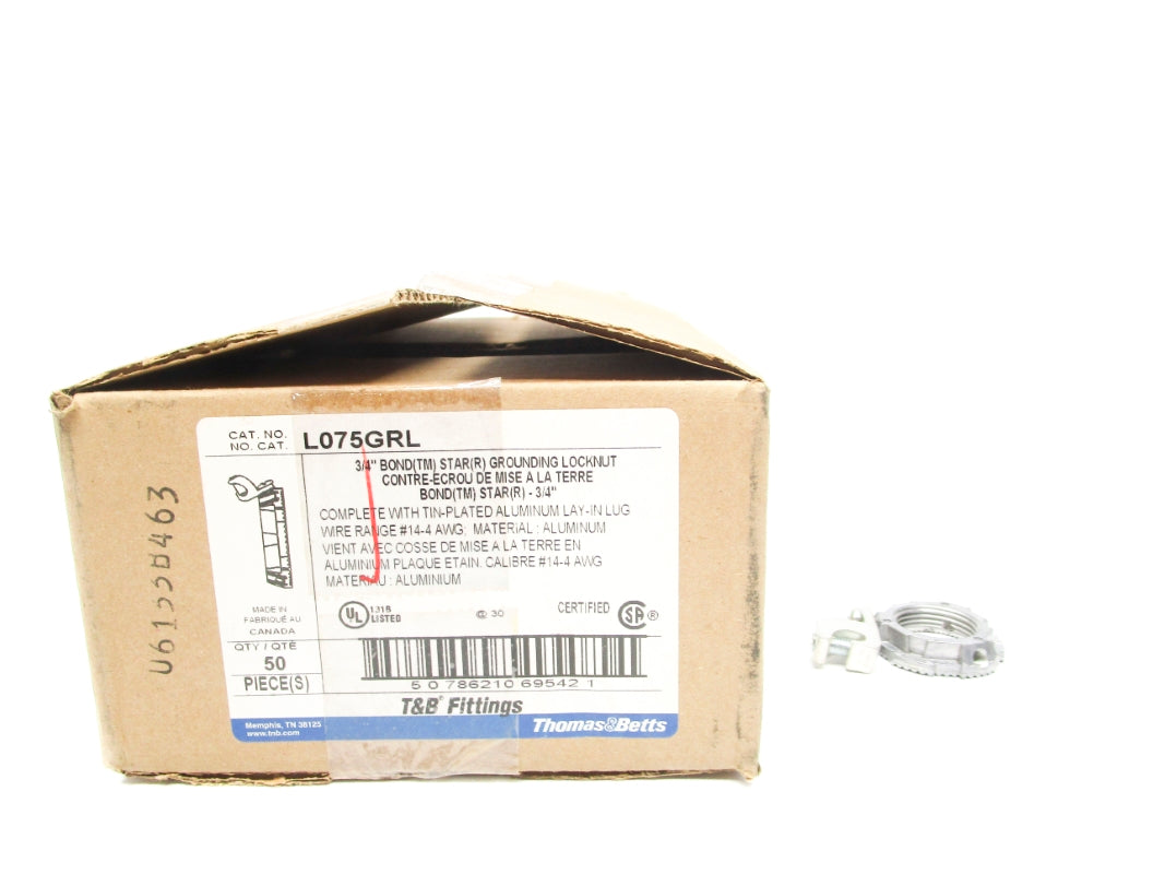 THOMAS&BETTS L075GRL (PKG OF 50) NSMP
