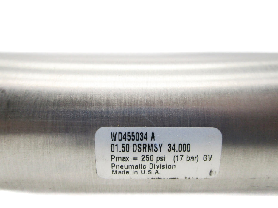 PARKER 01.50DSRMSY34.000 250PSI UNMP