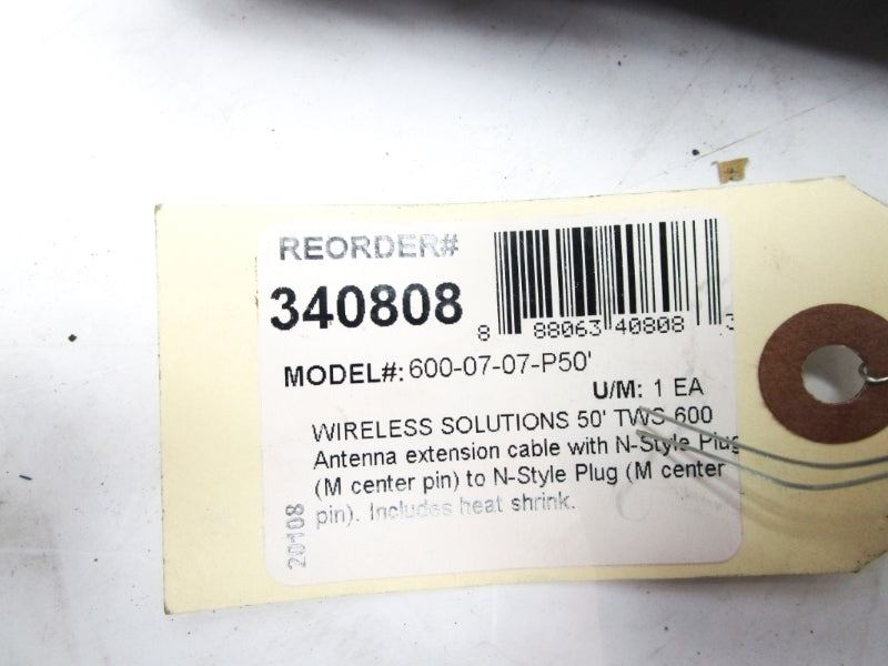 SPARE PART TWS600 600-07-07-P50' NSNP