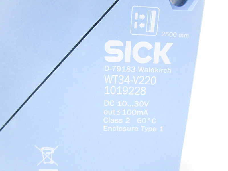 SICK WT34-V220 1019228 10-30VDC NSMP