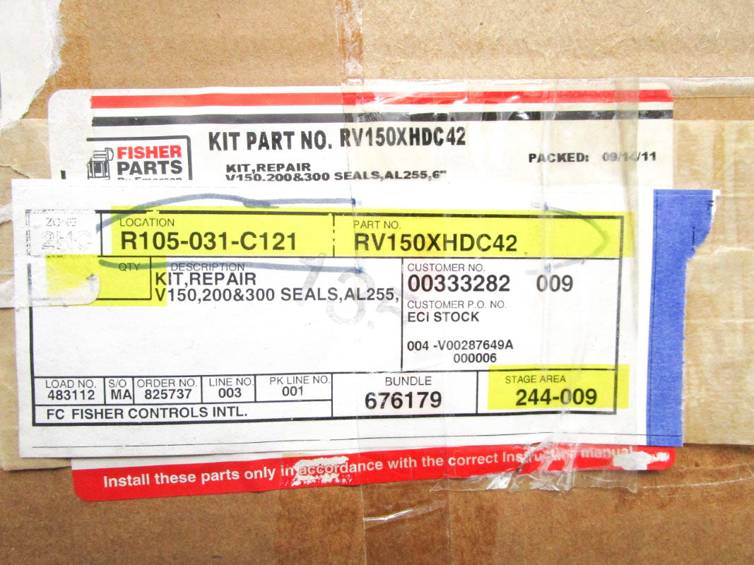 FISHER RV150XHDC42 NSMP