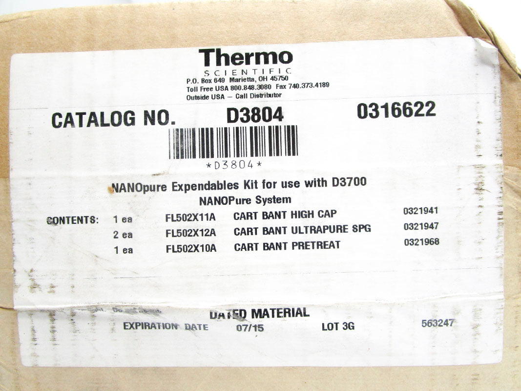 THERMO SCIENTIFIC D3804 NSMP