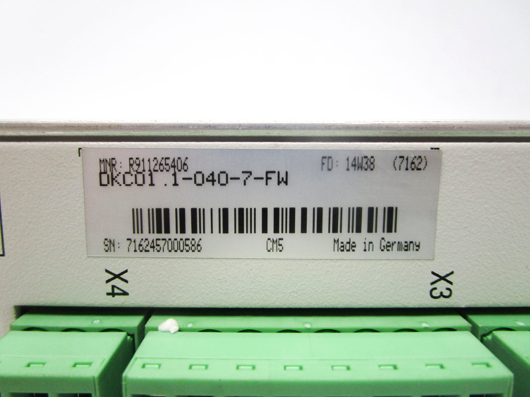 REXROTH DKC01.1-040-7-FW R911265406 NSMP