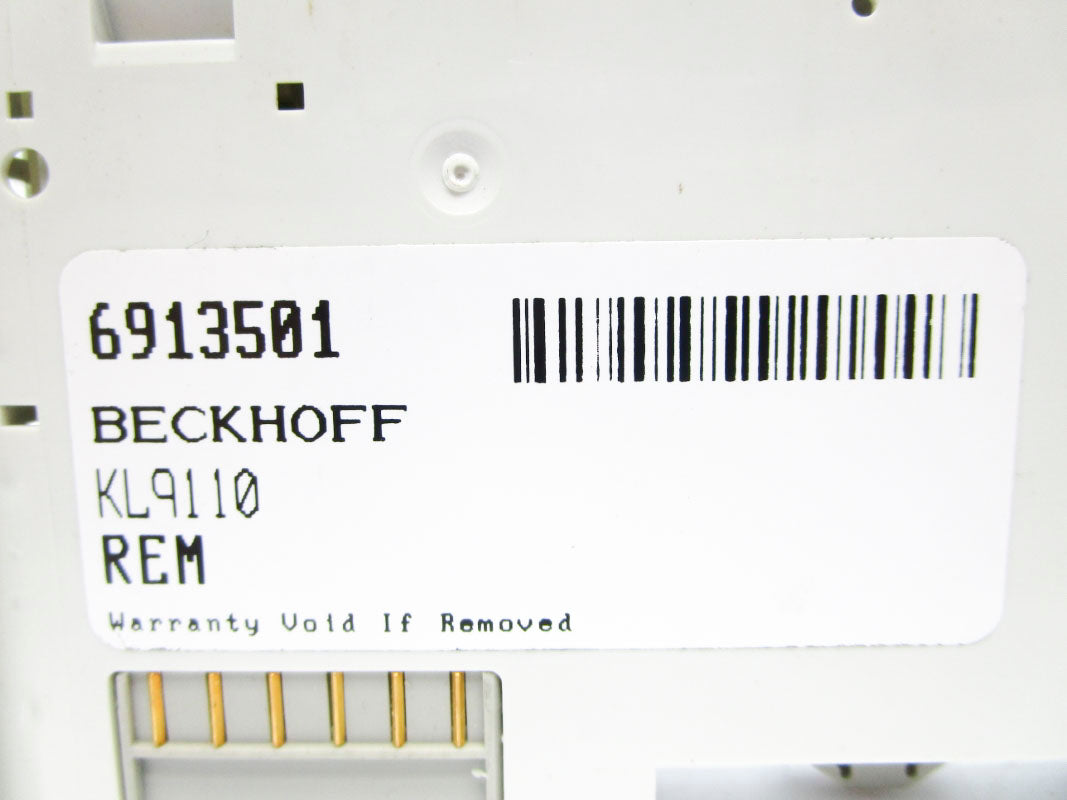 BECKHOFF KL9110 24VDC NSNP