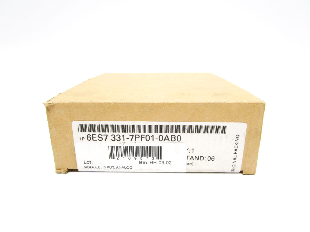 SIEMENS 6ES7331-7PF01-0AB0 NSFS