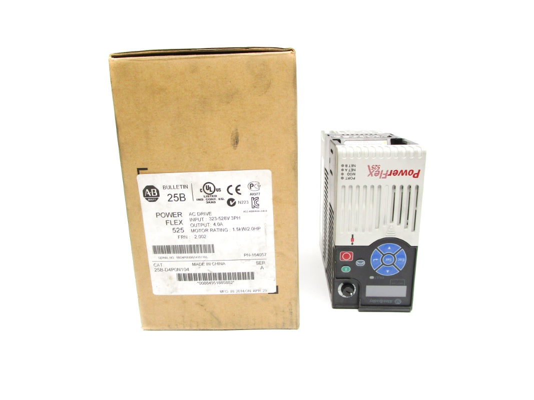 ALLEN BRADLEY 25B-D4P0N104 SER. A 323-528V 4A F/W 2.002 NSMP