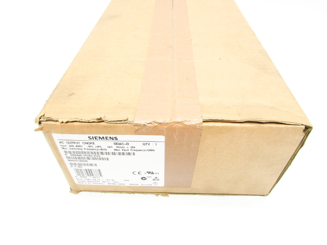 SIEMENS 6SE6400-3TC03-2CD3 480V 26A NSFS