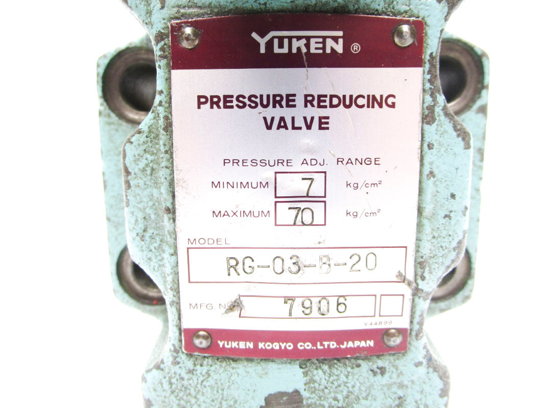 YUKEN RG-03-B-20 UNMP