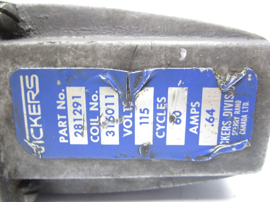 VICKERS DG4S4012N51 3000PSI 115V .64A UNMP