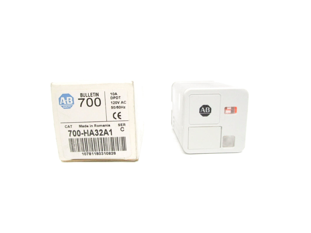 ALLEN BRADLEY 700-HA32A1 SER. C 120VAC 10A (WH) NSMP