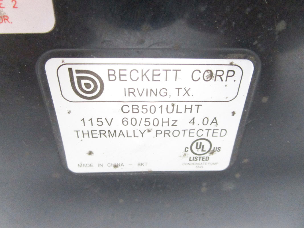 BECKETT CB501ULHT 115V 4.0A NSNP