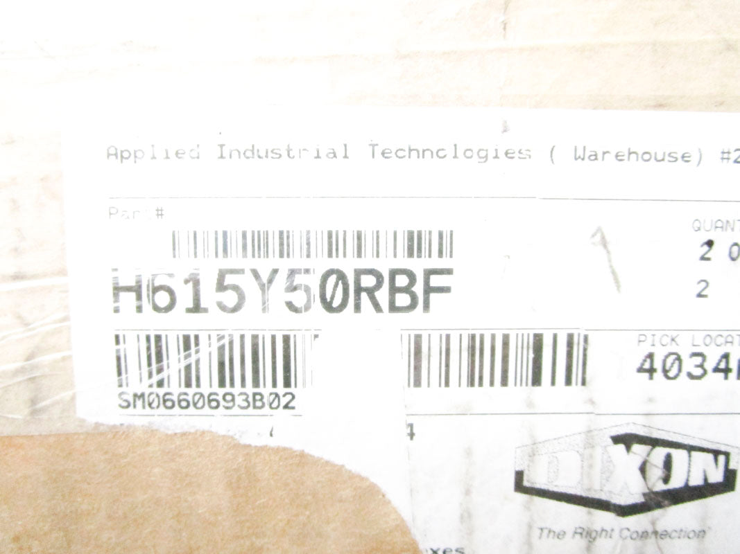 DIXON H615Y50RBF (PKG OF 2) NSMP
