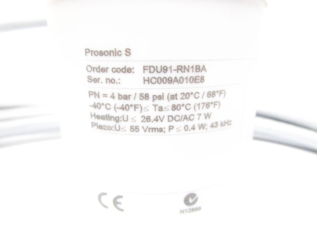 ENDRESS+HAUSER FDU91-RN1BA 26.4V 58PSI NSMP