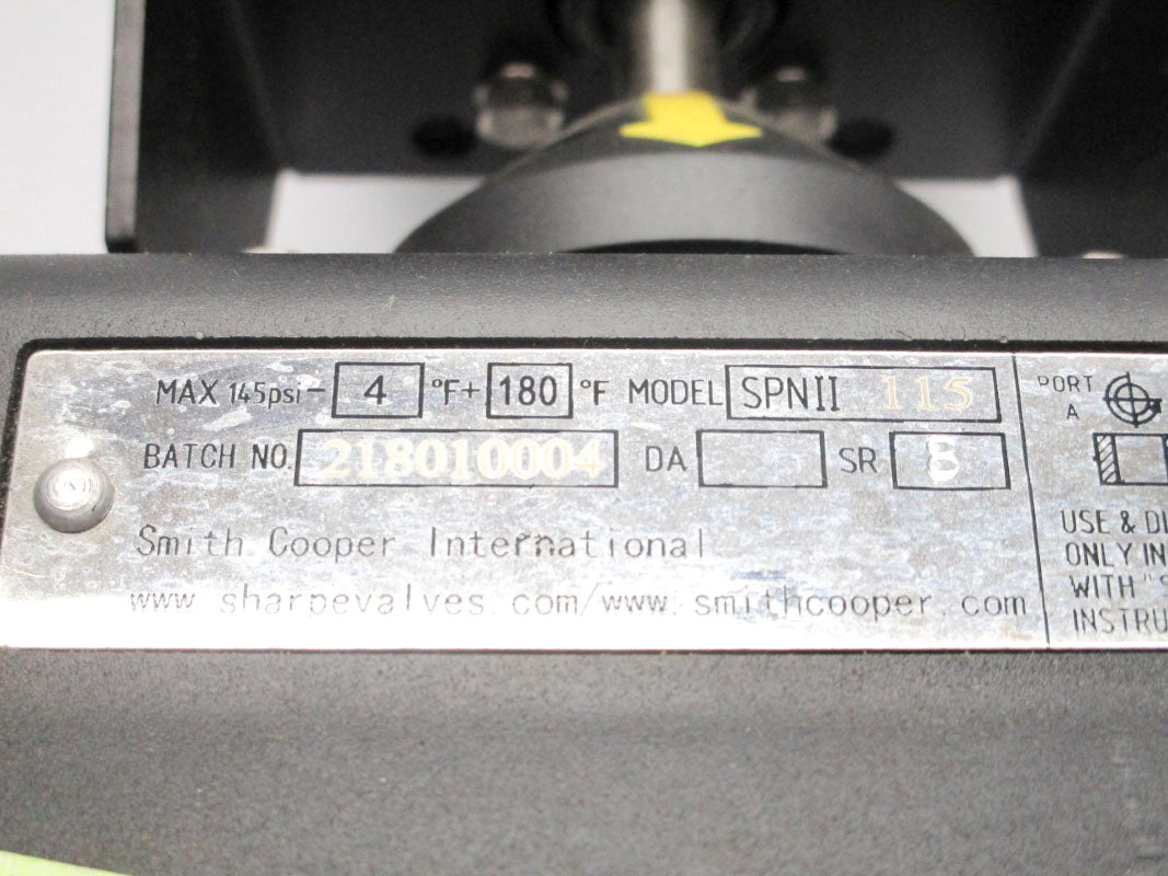 SHARPE SPNII 115 145PSI NSNP