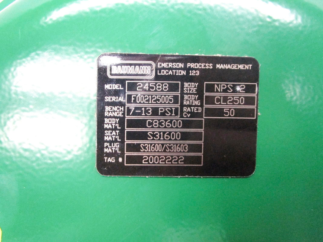 BAUMANN 24588 7-13PSI NSNP
