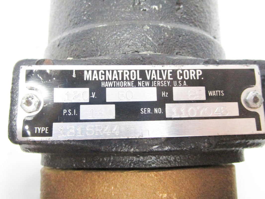 MAGNATROL VALVE CORP. 131SR44 120V 180PSI NSNP