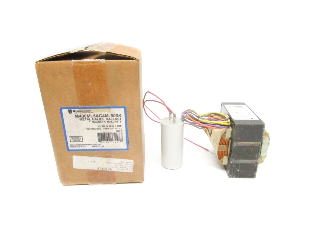 UNIVERSAL LIGHTING M400ML5AC4M-500K 480VAC 1.0A NSMP