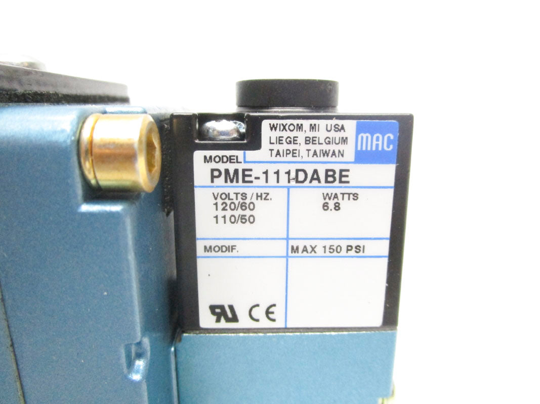 MAC 6531B-000-PM-111DA 110/120V 150PSI NSNP