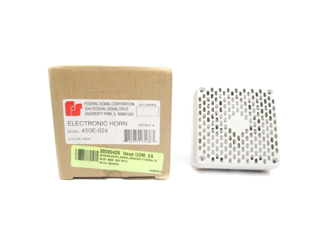 FEDERAL SIGNAL 450E-024 SER. A 12-24VDC 0.25A NSMP