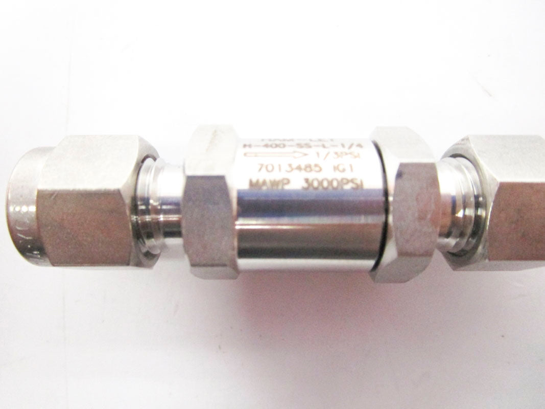 HAMLET H-400-SS-L-1/4-1/3PSI 3000PSI NSNP