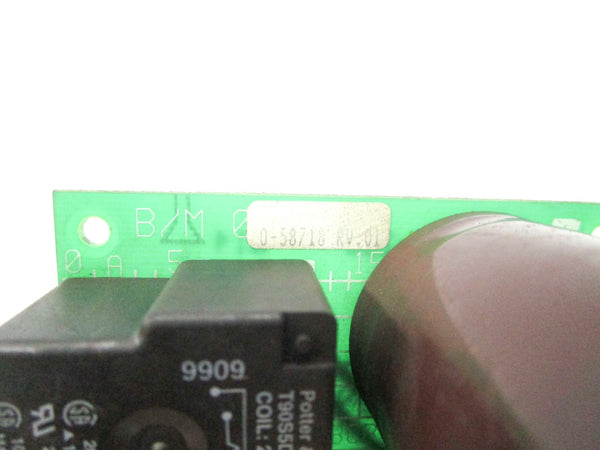 RELIANCE ELECTRIC 0-58718 REV. 01 UNMP