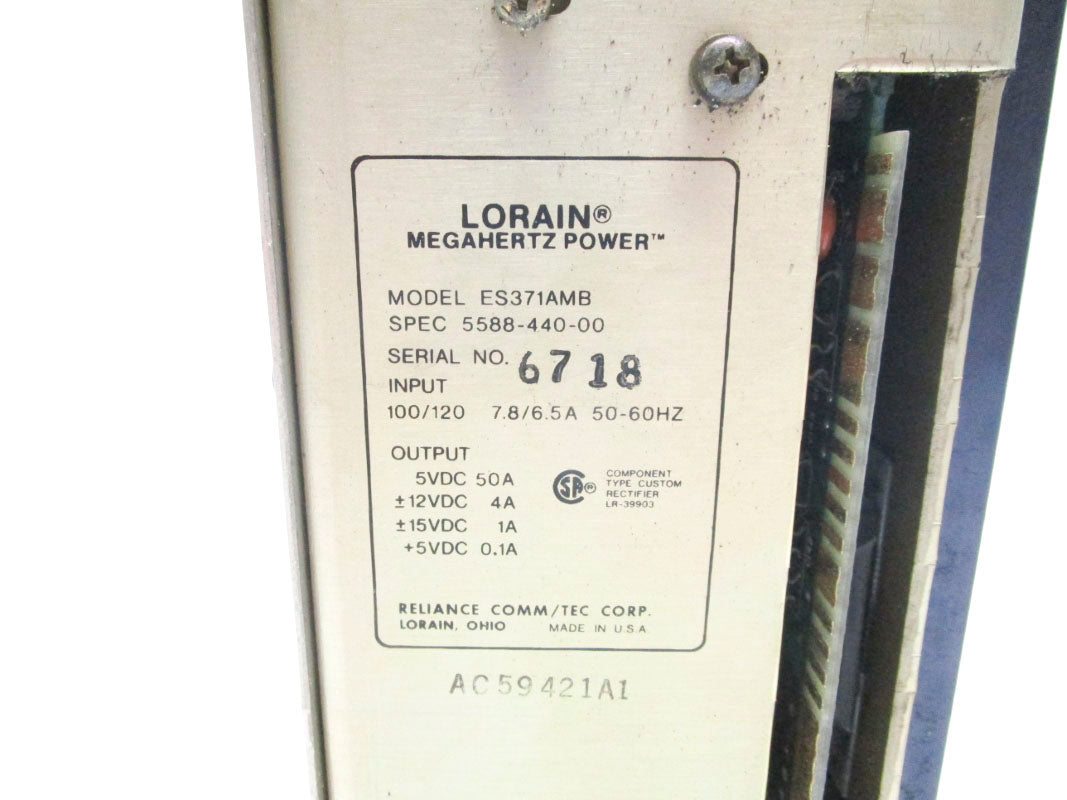 RELIANCE ELECTRIC 57493 100/120VAC 7.8/6.5A UNMP