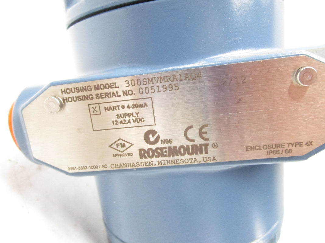 ROSEMOUNT 3051SFA1S025CCHPS1T100T31JA1A5RLQ4 24VDC 1001.900PSI NSNP