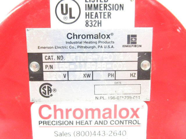 CHROMALOX ARTMS-750T4 156-118988-001 120V (AS PICTURED) NSNP