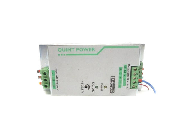 PHOENIX CONTACT QUINT-PS/1AC/24DC/10 2866763 100-240V 2.8-1.2A UNMP