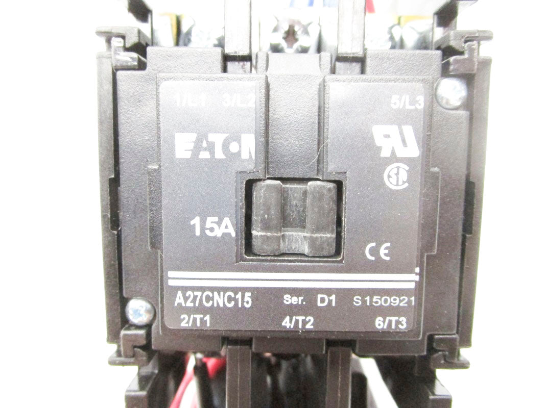 EATON A27CNC15AD01 SER. D1 110-120VAC 10A NSMP