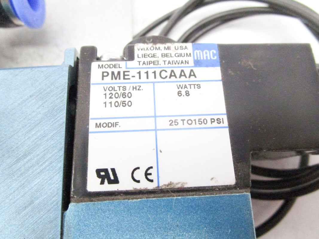 MAC 811C-PM-111CA-152 110/120V 25-150PSI UNMP