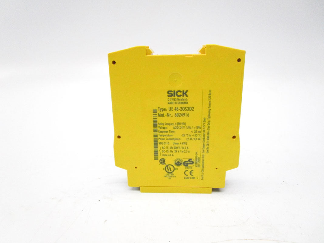 SICK UE48-20S3D2 6024916 24VAC/DC 6A NSNP