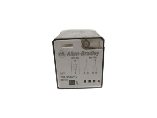 ALLEN BRADLEY 700-HA32A12 SER. D 12VAC 10A NSNP