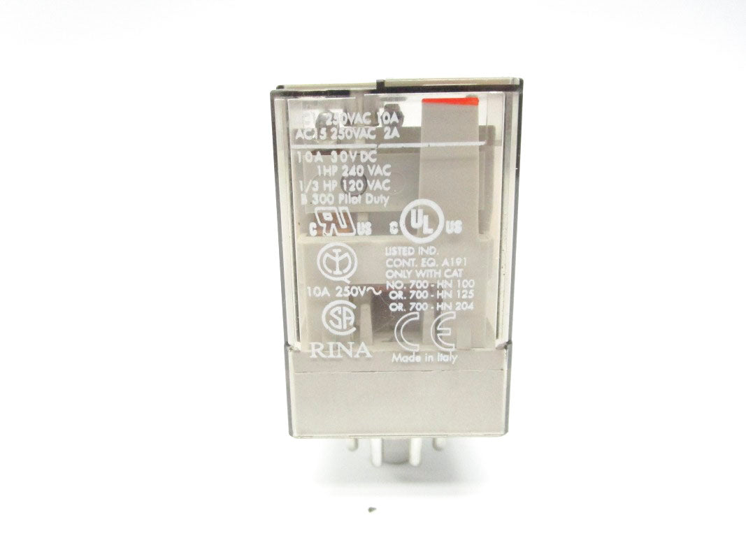 ALLEN BRADLEY 700-HA32A12 SER. D 12VAC 10A NSNP