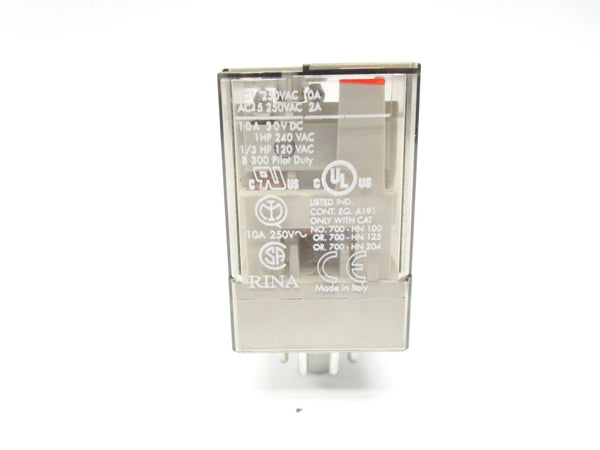 ALLEN BRADLEY 700-HA32A12 SER. D 12VAC 10A NSNP
