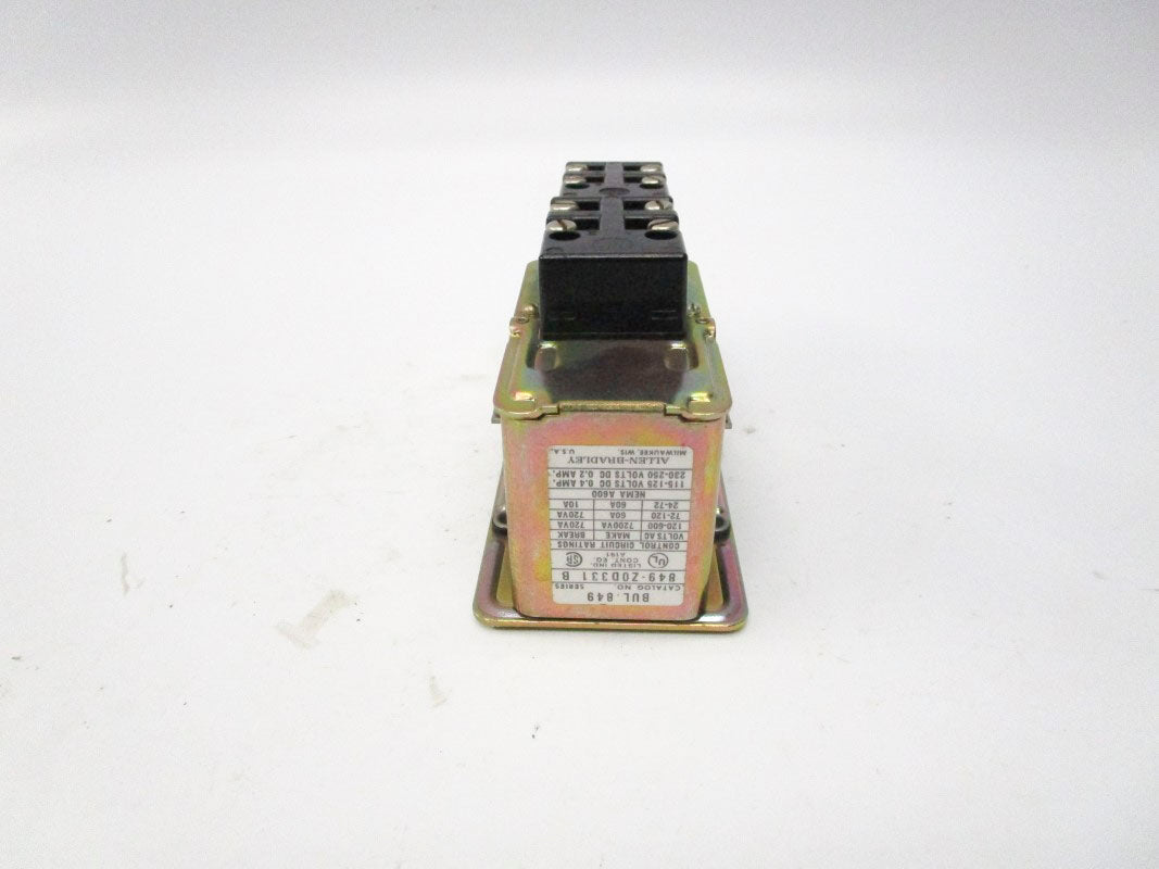 ALLEN BRADLEY 849-ZOD331 SER. B 120-600VAC 60A NSNP