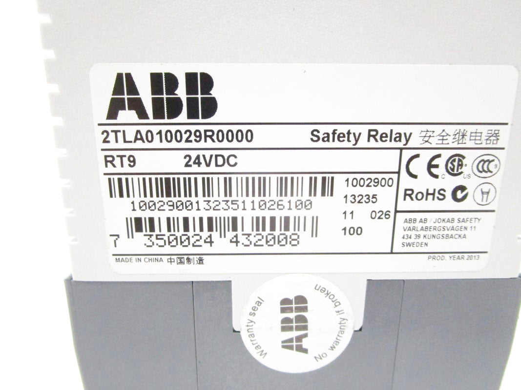 ABB 2TLA010029R0000 RT9 24VDC NSNP