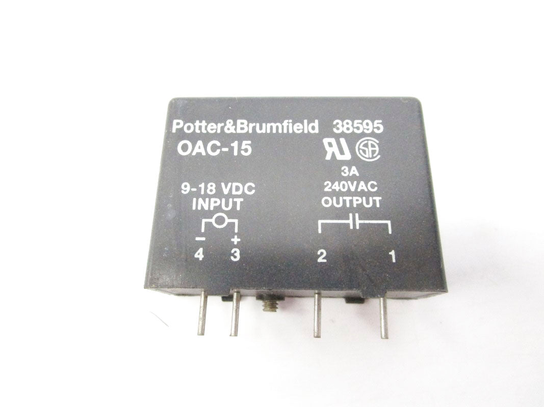 POTTER&BRUMFIELD OAC-15 9-18VDC NSNP