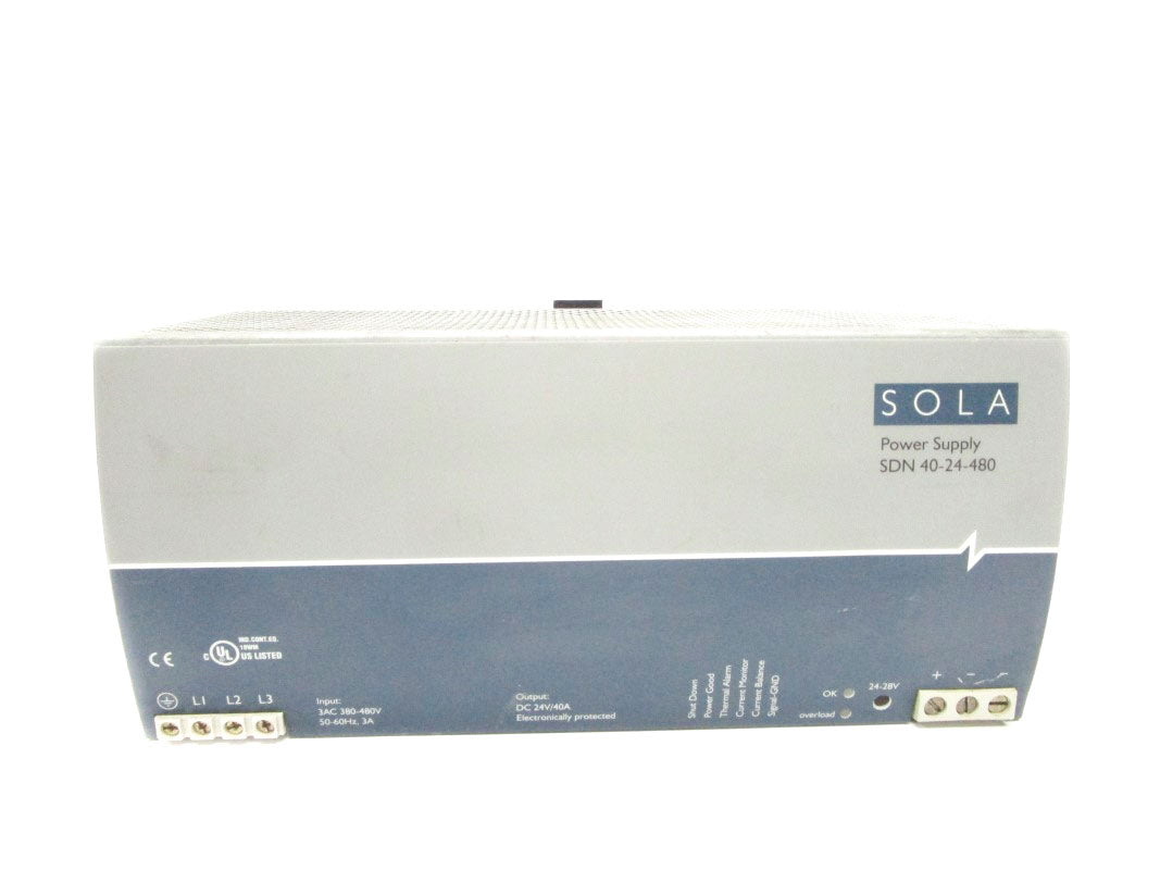 SOLA SDN40-24-480 380-480V 3A UNMP
