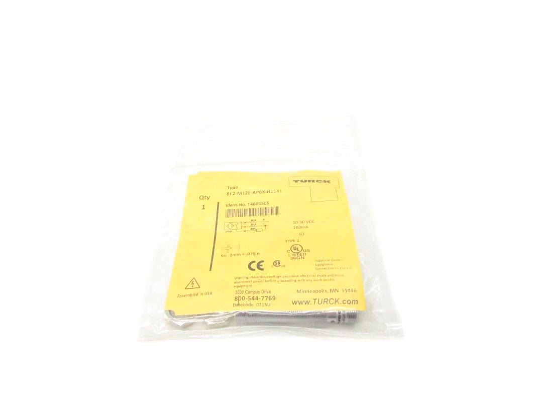 TURCK BI2-M12E-AP6X-H1141 T4606505 10-30VDC NSMP