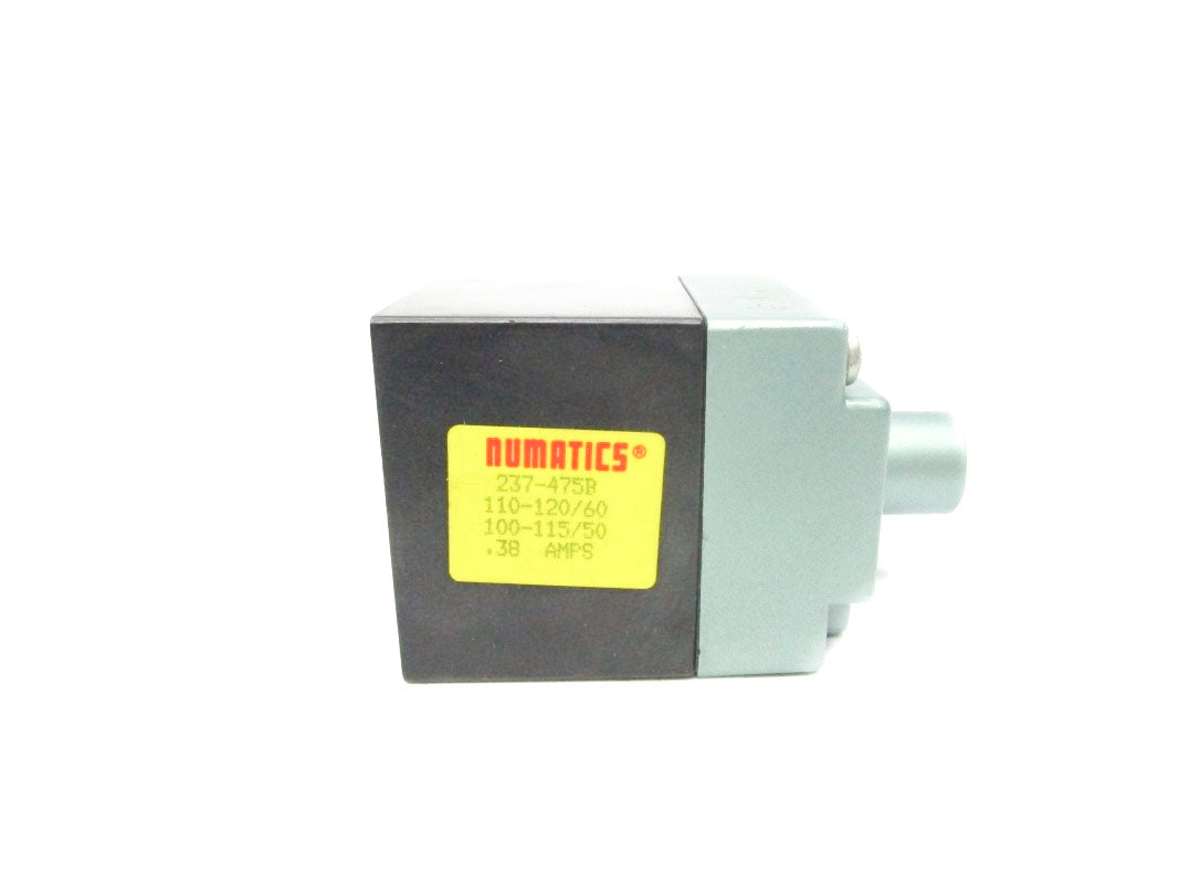 NUMATICS 237-475B 110-120V 0.38A UNMP