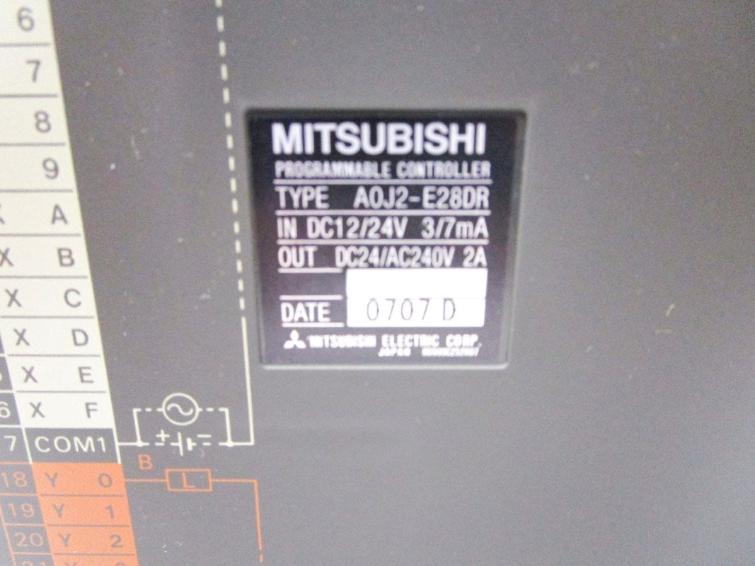 MITSUBISHI A0J2-E28DR 240V 2A NSMP
