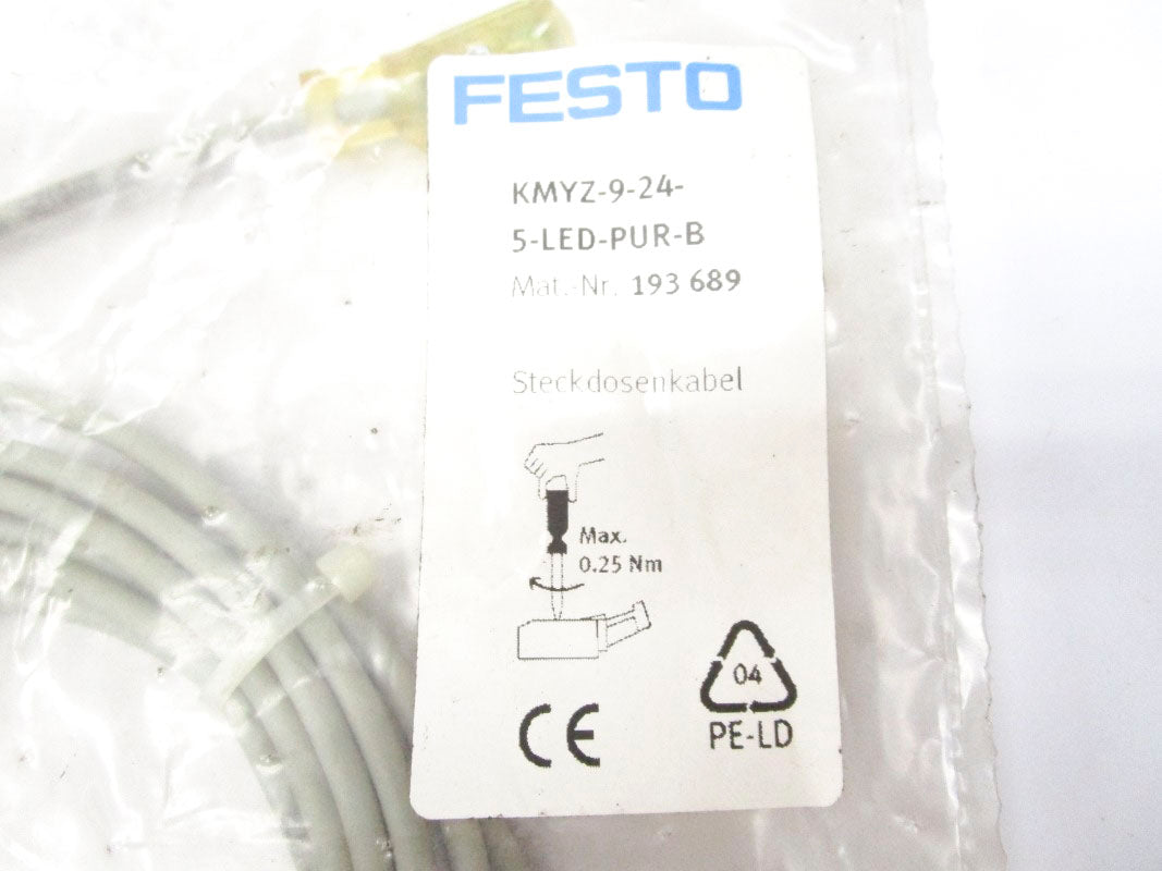 FESTO KMYZ-9-24-5-LED-PUR-B 193689 NSMP
