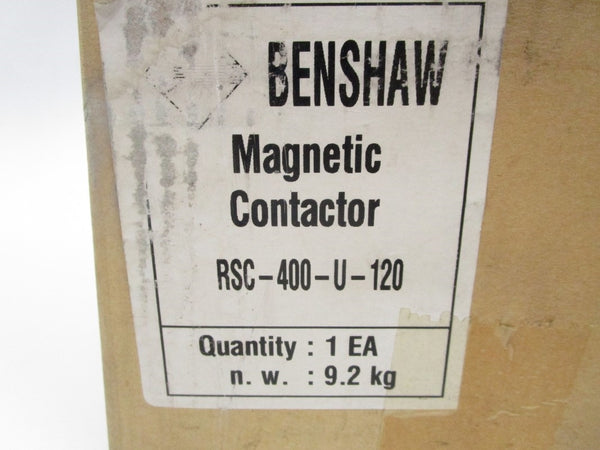 BENSHAW RSC-400-U-120 600V 450A NSMP