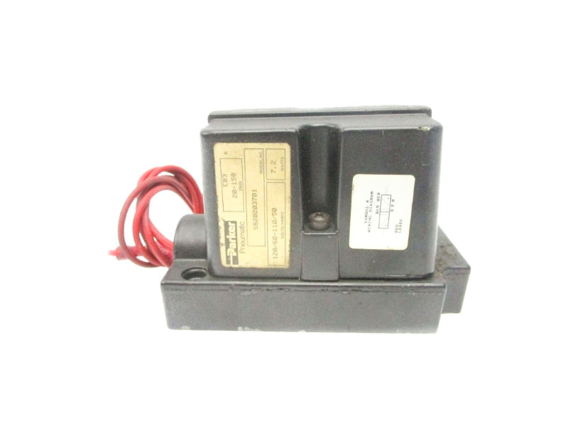 PARKER SS20203701 110/120V 150PSI NSNP